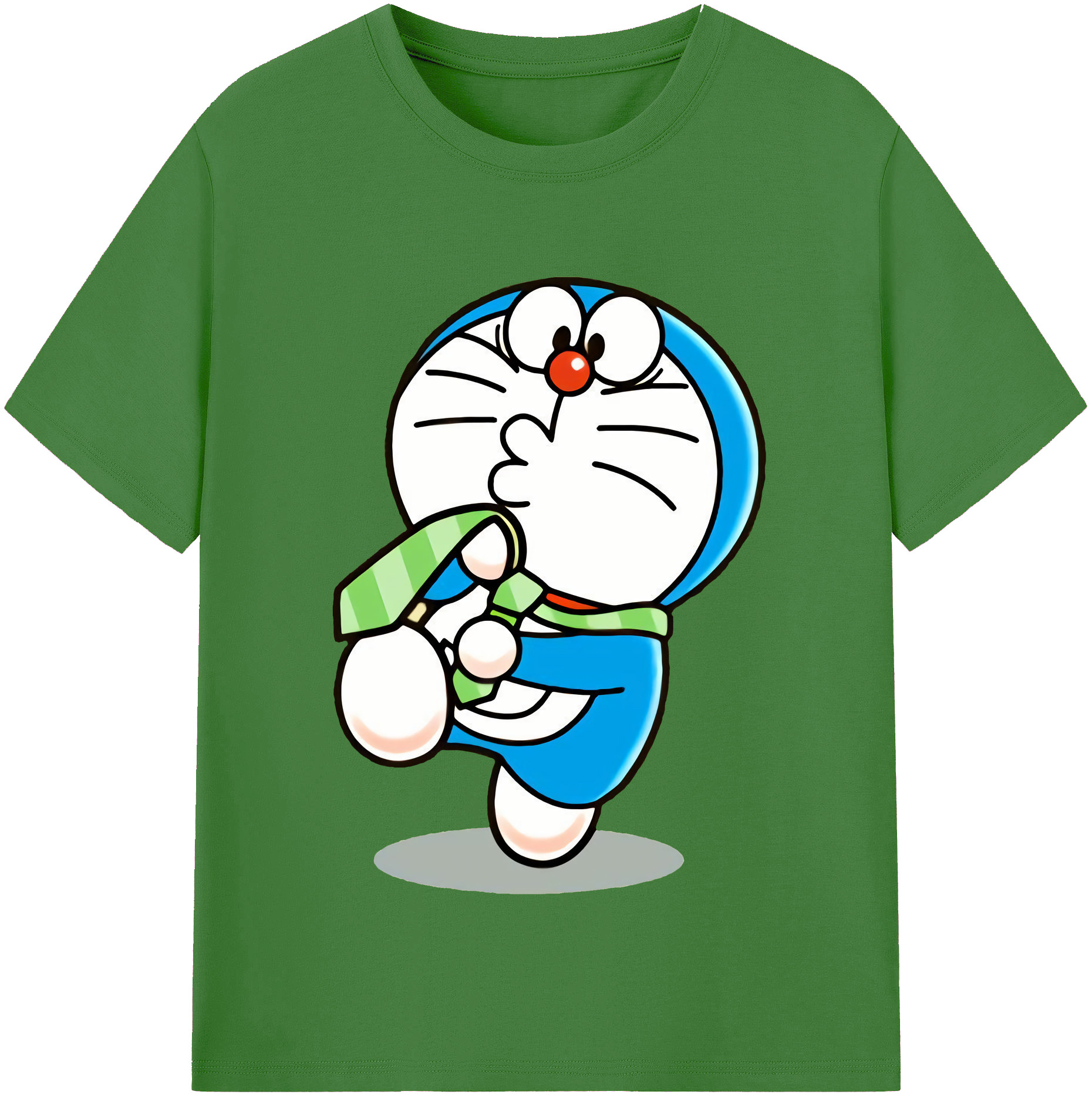 （画像用） ドラえもん Doraemon レディースカジュアルプリントTシャツ（綿100％）